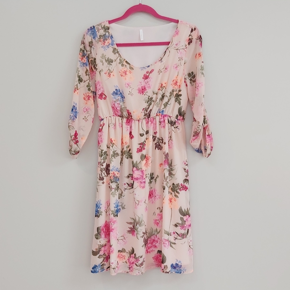 Floral Baby Shower Maternity Dress